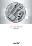 Eppendorf Xplorer® - Operating manual