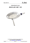 User manual LED 120