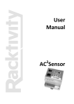 User Manual AC Sensor