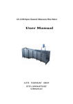 user manual for GE-1208 Ultrasonic Open Channel Flowmeter