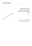 Monochrome Tube INSTALLATION GUIDE V0.7