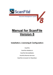 Manual for ScanFile Version 8