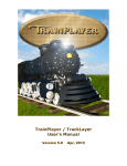 TrainPlayer / TrackLayer User`s Manual