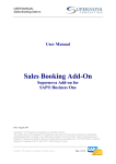 Sales Booking Add-On - Supernova Consulting