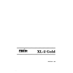 XL-2 Gold User Manual - Affordable Security and Protection