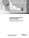 Precision Plant Growth Chamber User Manual