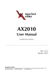 AX2010 User Manual