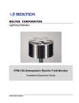 EFM-100 Atmospheric Electric Field Monitor