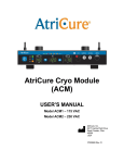 AtriCure Cryo Module (ACM)