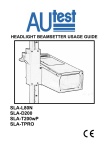 User`s manual - Autec-VLT Automotive Equipment