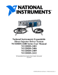 National Instruments Expandable Direct Injector Driver