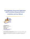 LearningStation Assessment Application with Promethean