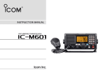 IC-M601 - ICOM Canada