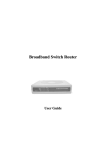 Broadband Switch Router - EUSSO Technologies, Inc.