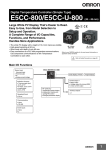 E5CC-800/E5CC-U-800 Data Sheet