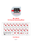 PDF ML-166/16 User manual