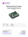 Vega SBC User Manual - Diamond Systems Corporation