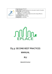 Second Best practices manual