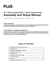 Assembly and Setup Manual