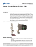 Image Sensor Demo System Kits