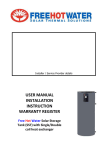 user manual installation instruction warranty register