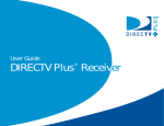 User Guide - DIRECTV Plus® Receiver