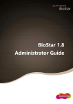 BioStar 1.8 Administrator Guide