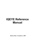 IQEYE Reference Manual