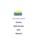 Parent Web Access User Manual