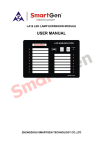 la16 led lamp expansion module user manual