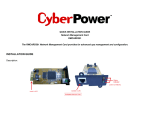 User Manual - CyberPower