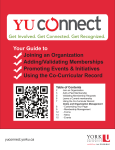 YU Connect Manual