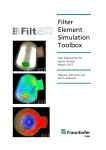 Filter Element Simulation Toolbox - Fraunhofer