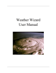 Weather Wizard User Manual