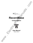 RecordBase Central Station User Manual