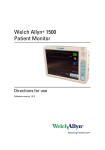 1500 Patient Monitor User Manual
