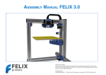 ASSEMBLY MANUAL FELIX 3.0