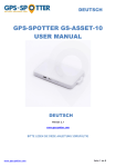 GPS-SPOTTER GS-ASSET