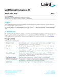 Laird Wireless Development Kit