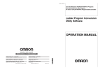 Ladder Program Converter Operation Manual