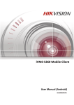 iVMS-5260 Mobile Client User Manual