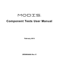 Component Tests User Manual - Snap-on
