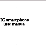 3G smart phone user manual