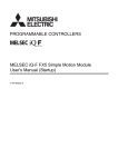 MELSEC iQ-F FX5 Simple Motion Module User`s Manual (Startup)