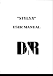 ``STYLYX`` USERMANUAL - D&R Broadcast Mixing Consoles