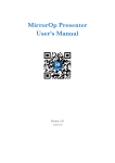 MirrorOp Presenter User`s Manual