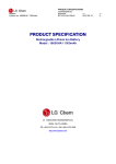 PRODUCT SPECIFICATION
