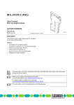 Data Sheet IB IL 24 DO 2 (-PAC)