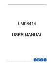 LMD 8414 User Manual - CDM Technologies and Solutions Pvt. Ltd.