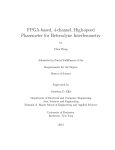 FPGA-based, 4-channel, High-speed Phasemeter for Heterodyne